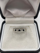 Load image into Gallery viewer, 9ct gold sapphire and diamond ring
