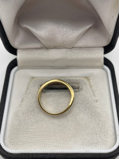9ct gold diamond ring