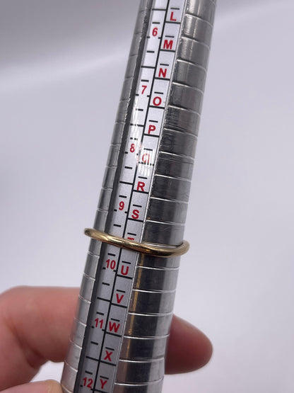 Clogau 9ct gold leaf ring