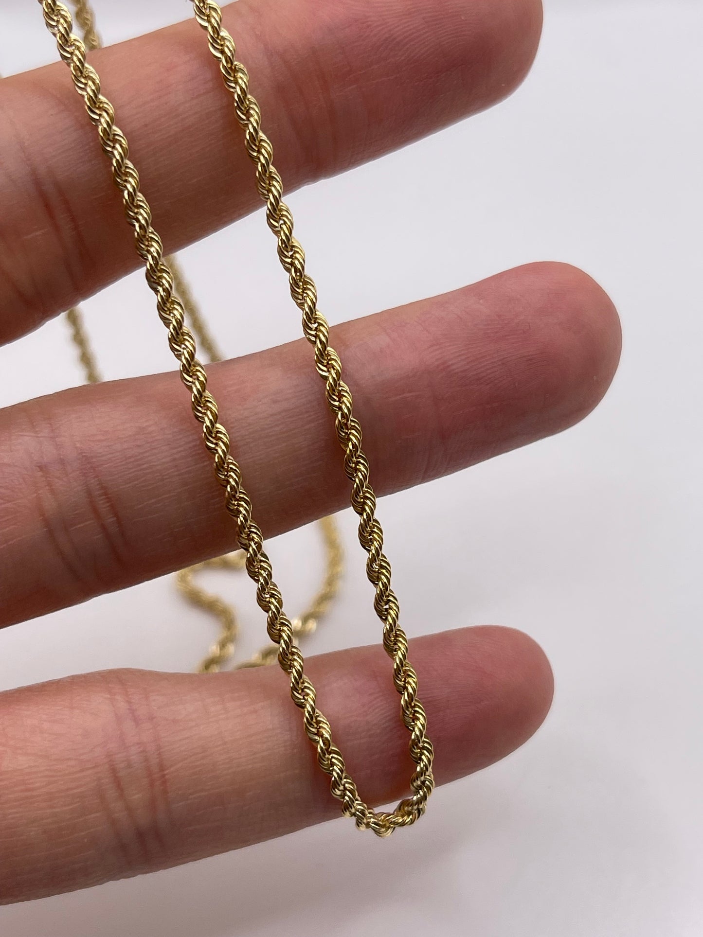 9ct gold chain 296