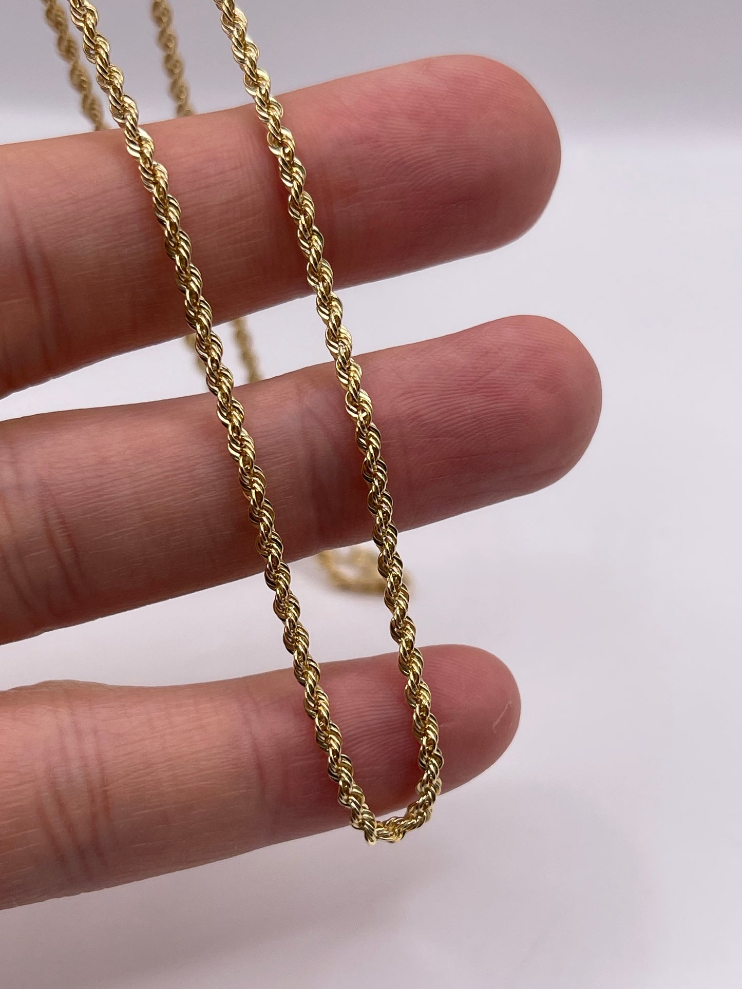 9ct gold chain 344