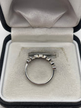 Load image into Gallery viewer, 9ct white gold quartz ring
