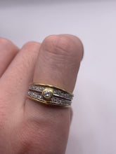 Load image into Gallery viewer, 14ct gold diamond ring
