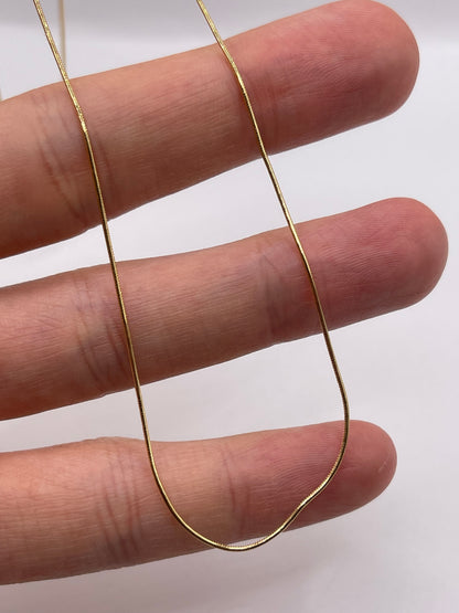 18ct gold chain 349