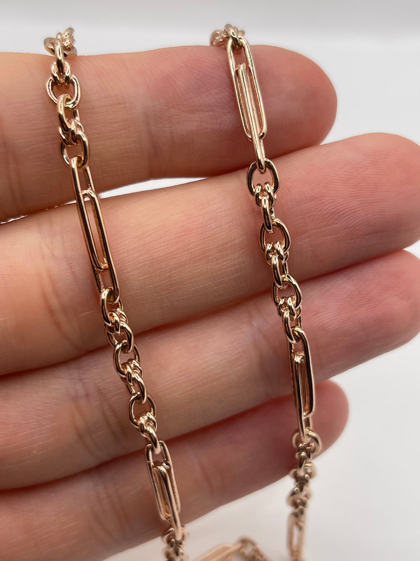 9ct rose gold chain 225