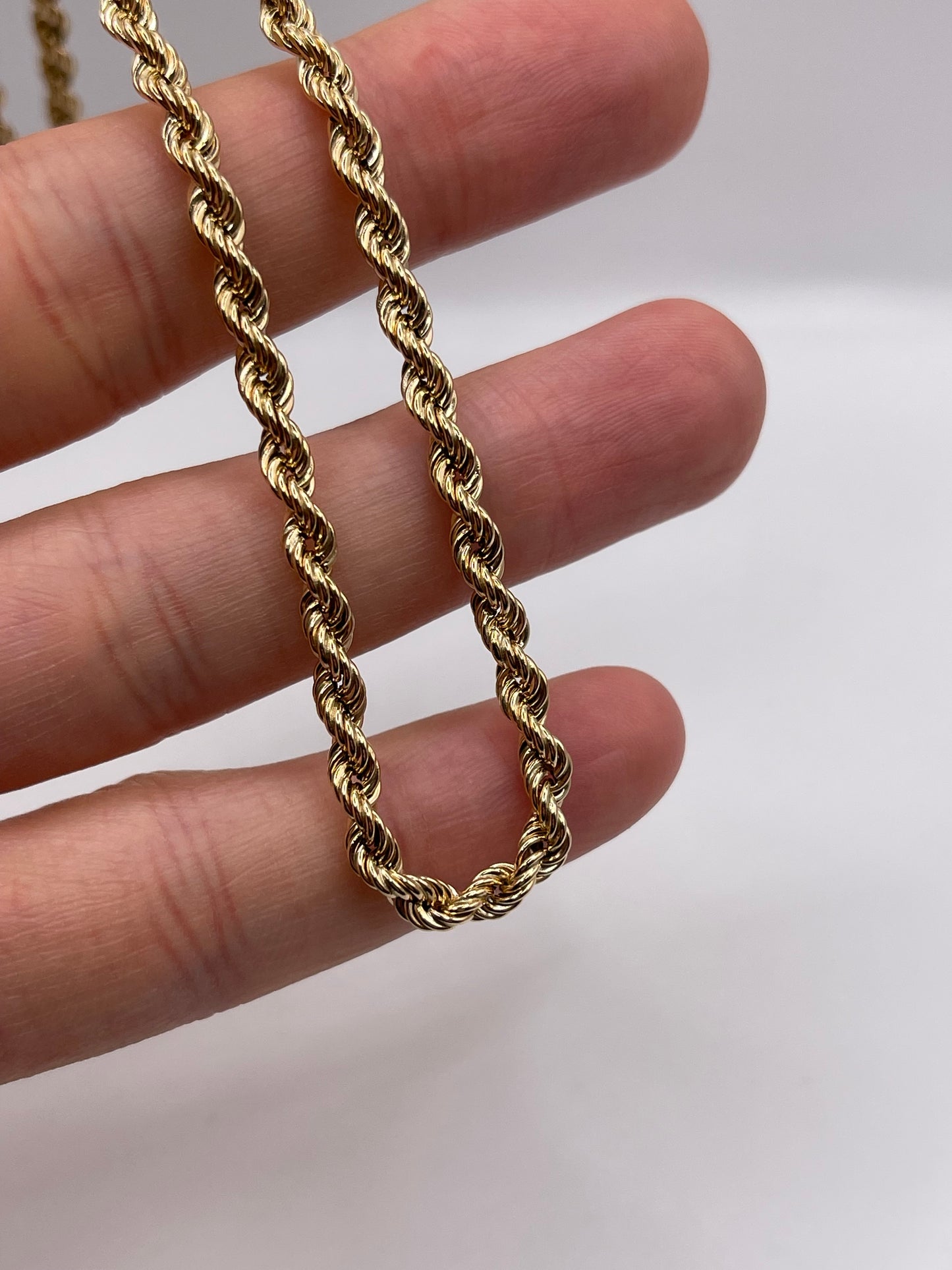 9ct gold chain 448