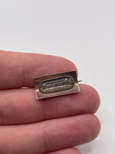 Load image into Gallery viewer, 9ct rose gold mourning brooch
