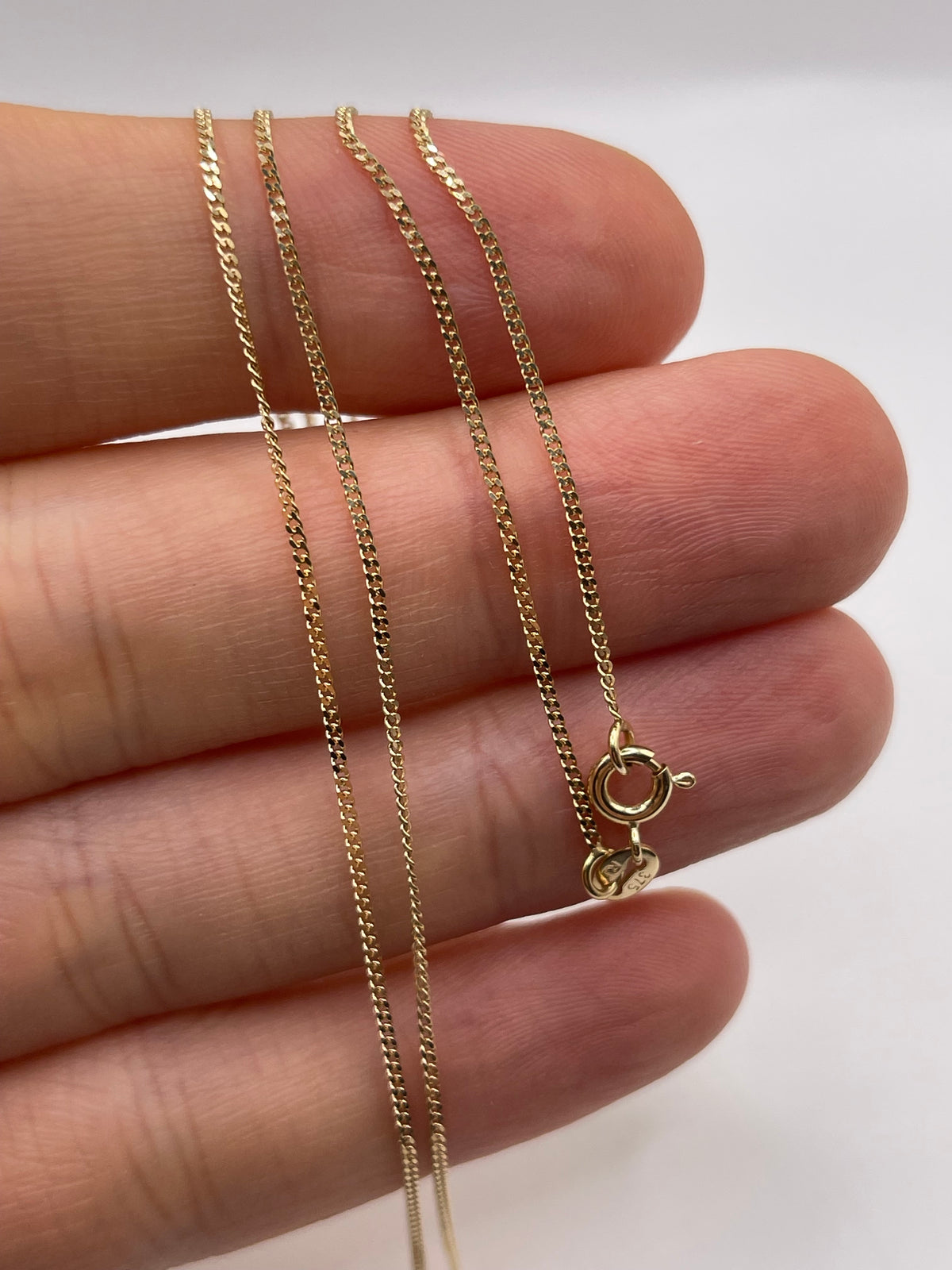 9ct gold chain 575