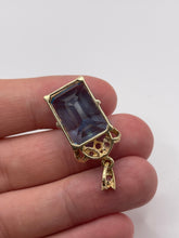 Load image into Gallery viewer, 9ct gold topaz pendant

