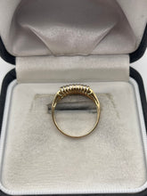 Load image into Gallery viewer, 9ct gold diamond cluster ring
