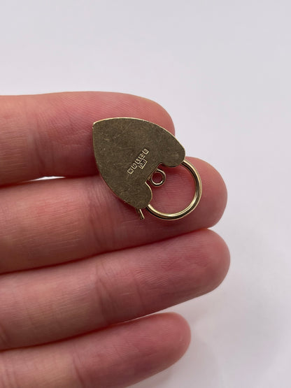 9ct gold padlock 4