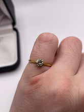 Load image into Gallery viewer, 18ct gold diamond ring
