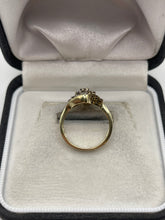 Load image into Gallery viewer, 9ct gold diamond cluster ring
