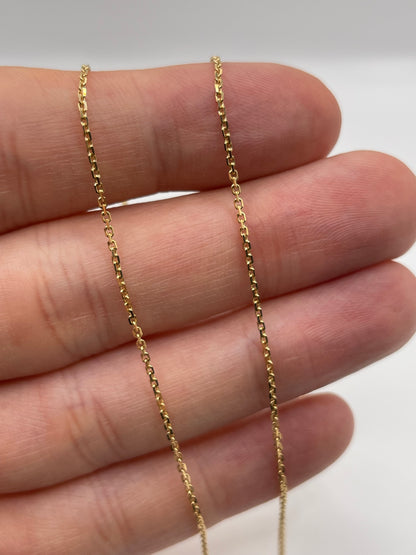 9ct gold chain F