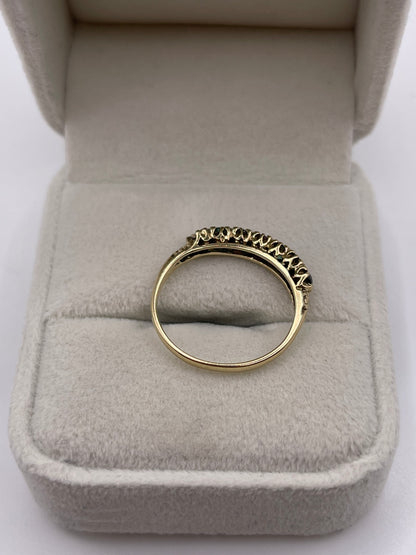 9ct gold dearest ring