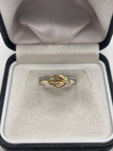 Load image into Gallery viewer, 9ct gold knot ring
