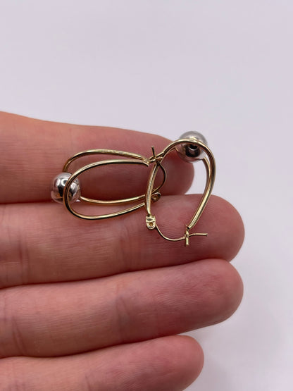 9ct gold Creole earrings