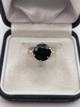 Load image into Gallery viewer, 14ct rose and yellow gold sapphire ring
