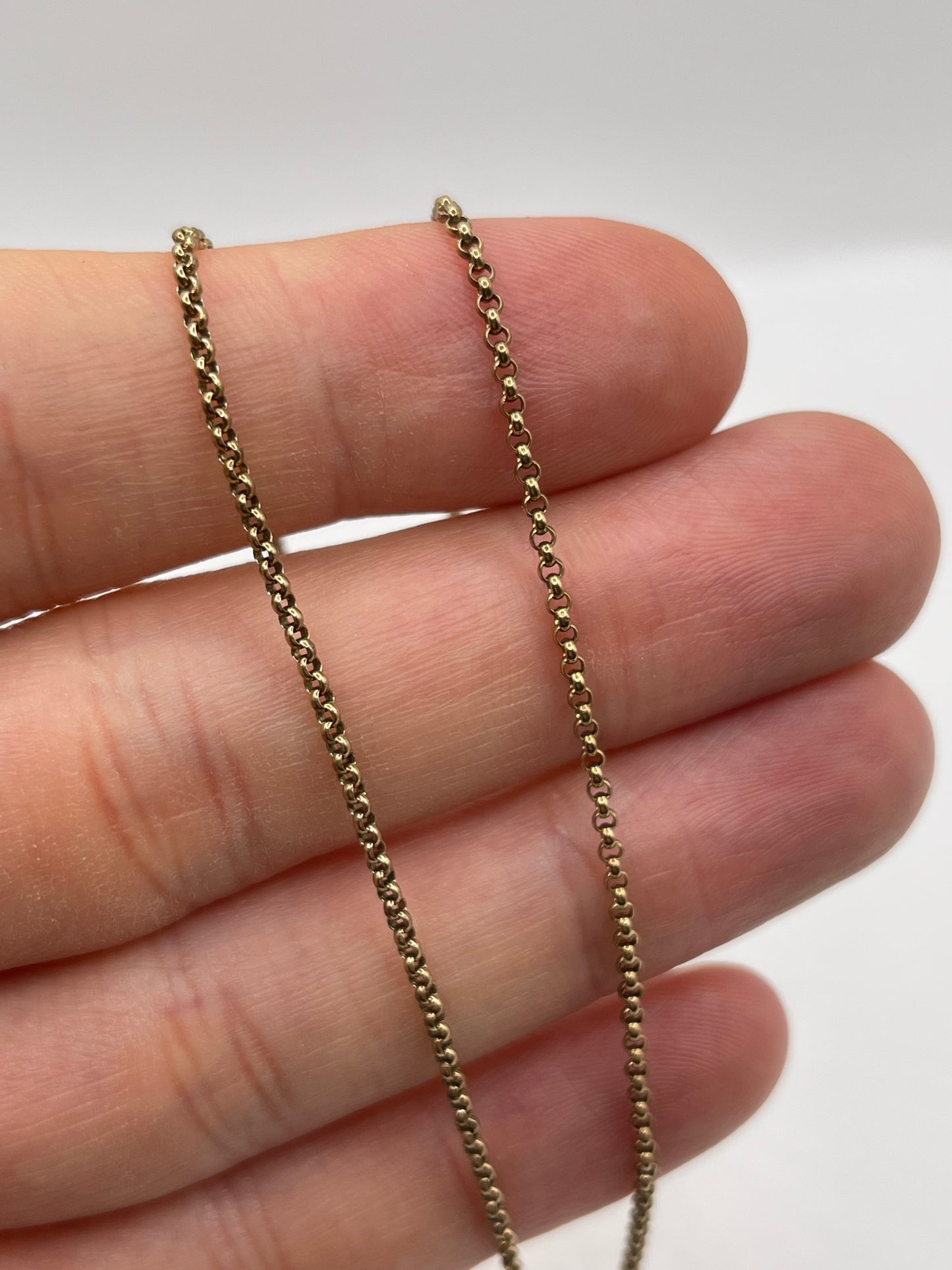 9ct gold chain 434