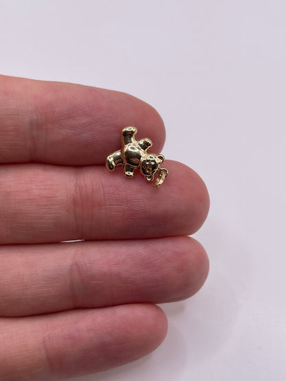 9ct gold bear charm
