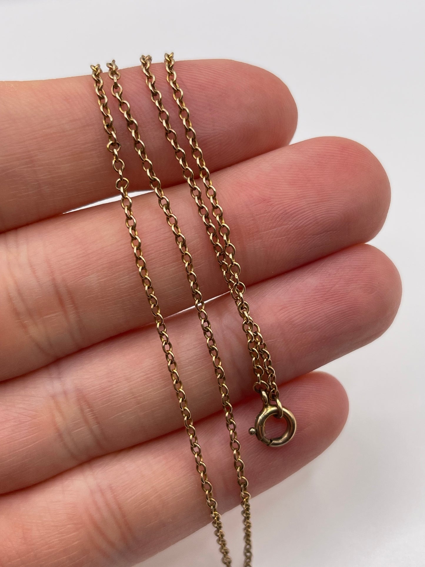 9ct gold chain 114