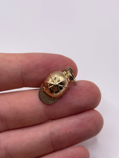 9ct gold jockey hat charm