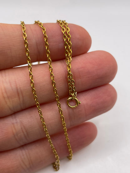 9ct gold chain 477