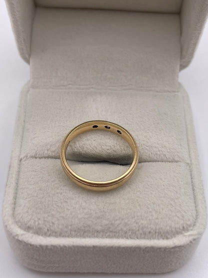 9ct gold diamond ring