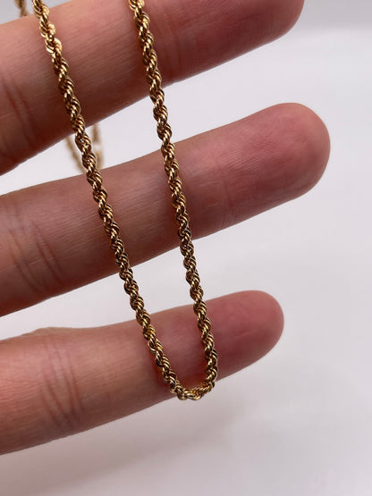 9ct gold chain 233