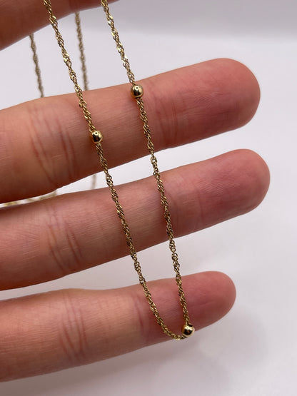 9ct gold chain 465
