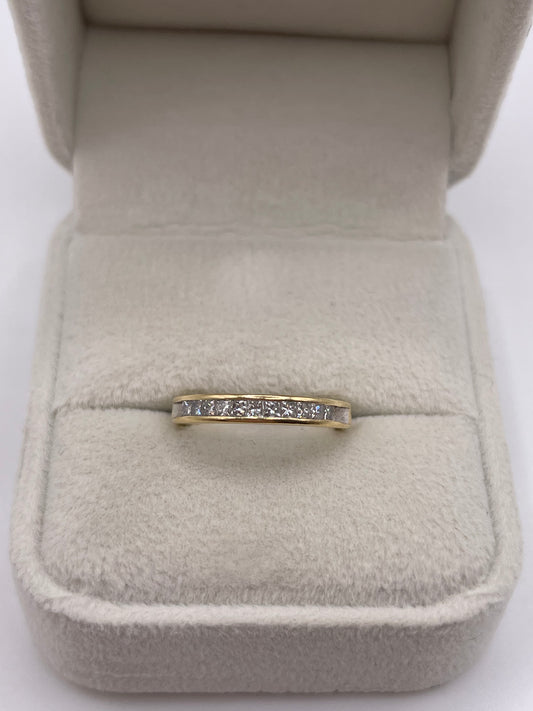 18ct gold diamond ring