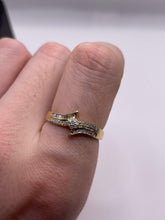 Load image into Gallery viewer, 9ct gold diamond ring
