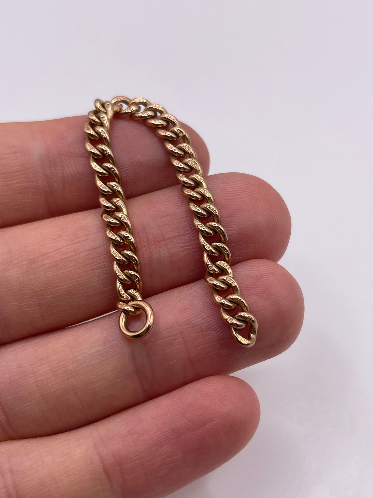 9ct rose gold extender