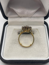 Load image into Gallery viewer, 18ct gold diamond cluster ring

