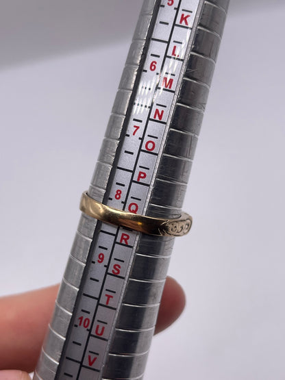 9ct gold regards ring