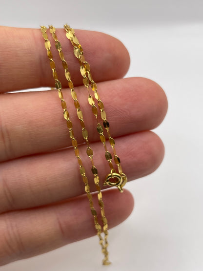 9ct gold chain 453
