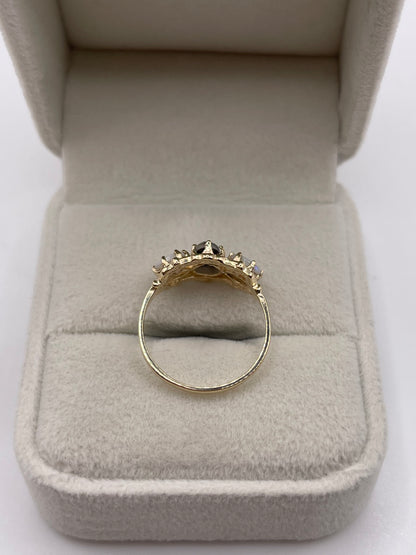 9ct gold opal ring