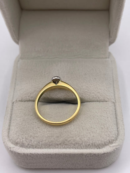 18ct gold diamond ring