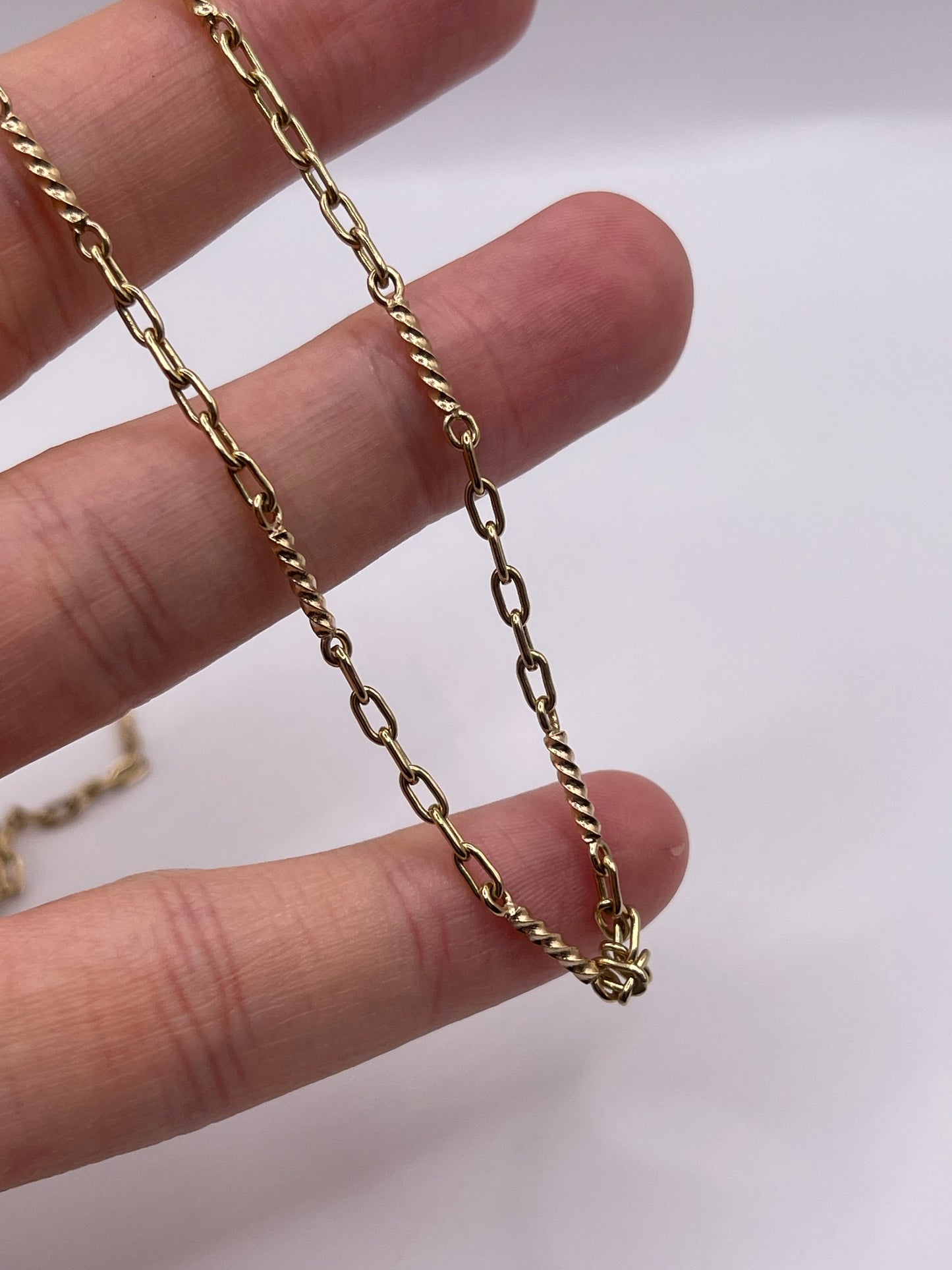 9ct gold chain 336
