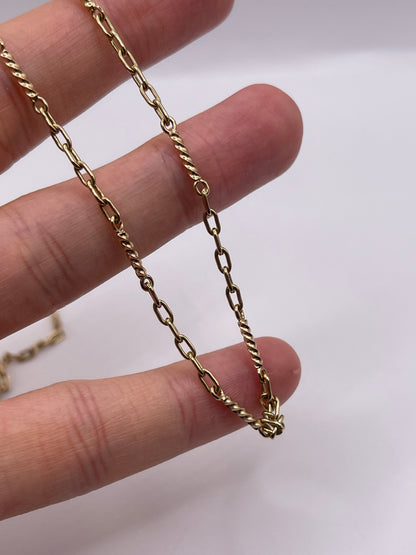 9ct gold chain 336
