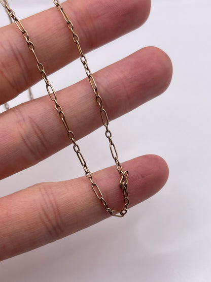 9ct rose gold chain 140