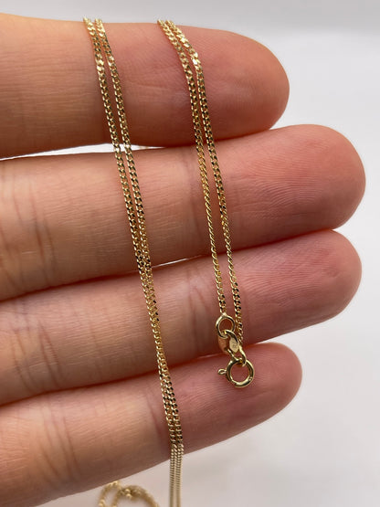 9ct gold chain 574