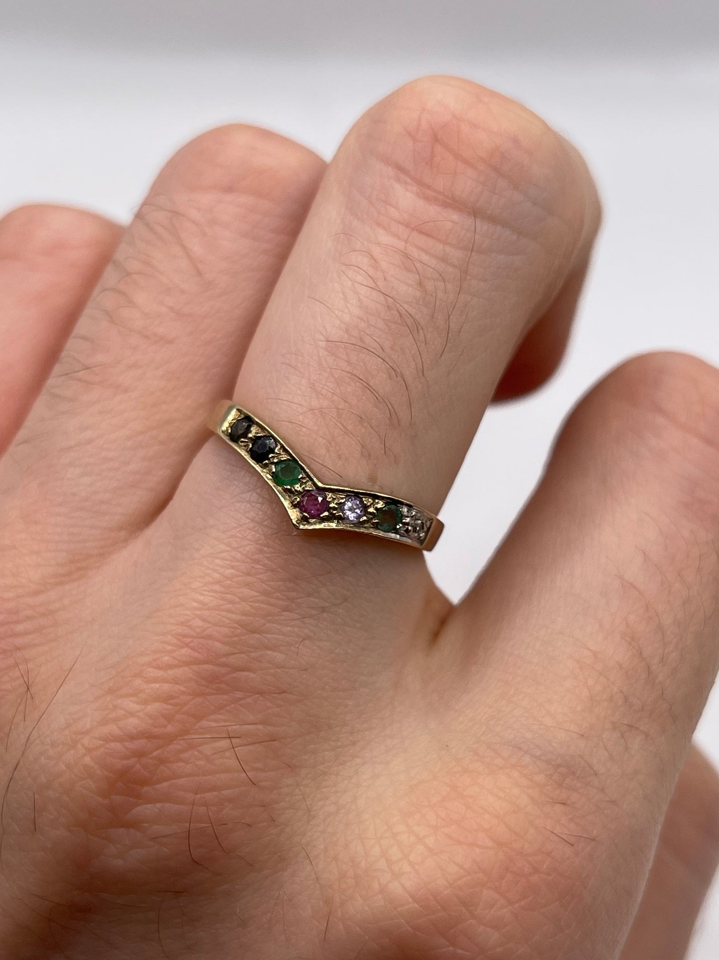 9ct gold dearest ring