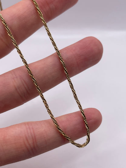 9ct gold chain 57