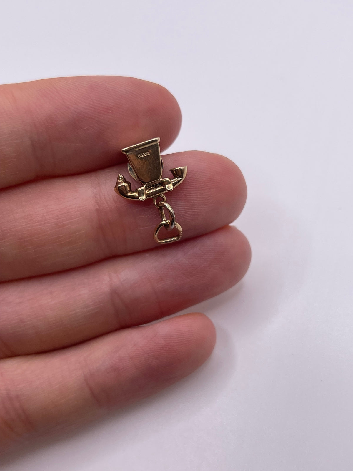 9ct gold telephone charm