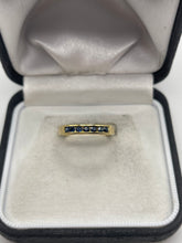 Load image into Gallery viewer, 18ct gold sapphire ring
