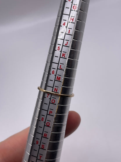 9ct gold emerald ring