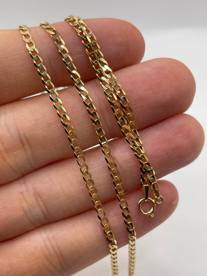 9ct gold chain 338