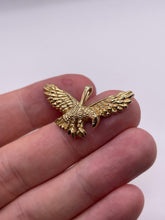 Load image into Gallery viewer, 9ct gold eagle pendant
