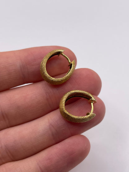9ct gold earrings